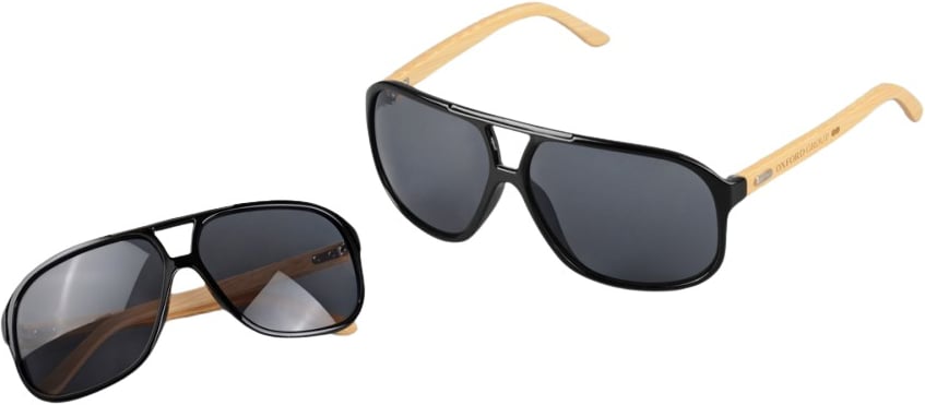 Hovedproduktbilde for 25-47-drb-4672 Halo Bambus Solbriller