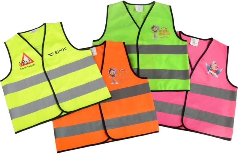 Hovedproduktbilde for 25-47-drb-4699 Waterford Refleksvest for Barn med Borrelås