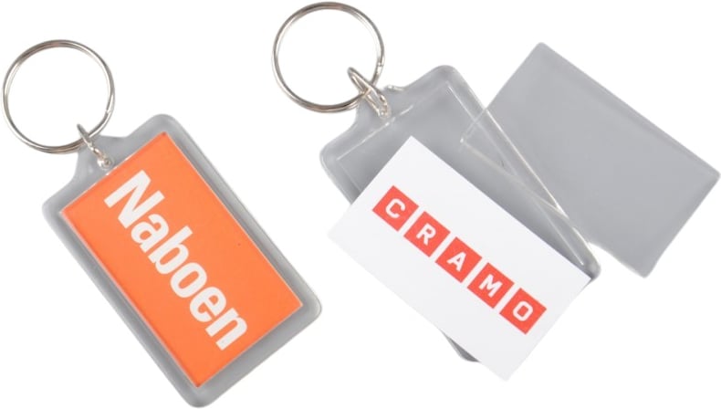 Hovedproduktbilde for 25-47-drb-4851 Wayne Akryl Nøkkelring med Åpning