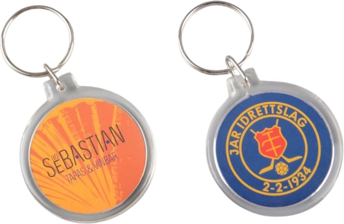 Hovedproduktbilde for 25-47-drb-4852 Dokka Akryl  Nøkkelring