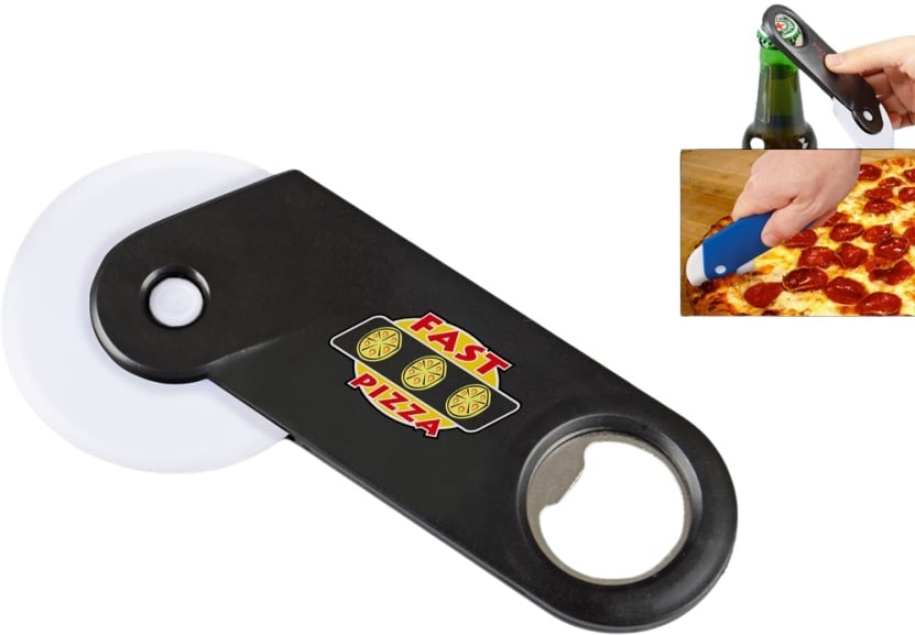 Hovedproduktbilde for 25-47-drb-4861 Savon Pizzahjul med Flaskeåpner