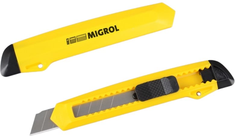 Hovedproduktbilde for 25-47-drb-4875 Naro ABS-plast Uttrekkbar Kartongkniv