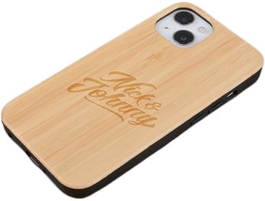 Hovedproduktbilde for 25-47-drb-4953 Lake Bambus iPhone Deksel