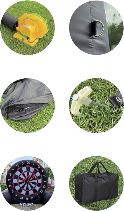 Hovedproduktbilde for 25-47-drb-4966 Riverside Utendørs Oppblåsbar Fotballdart