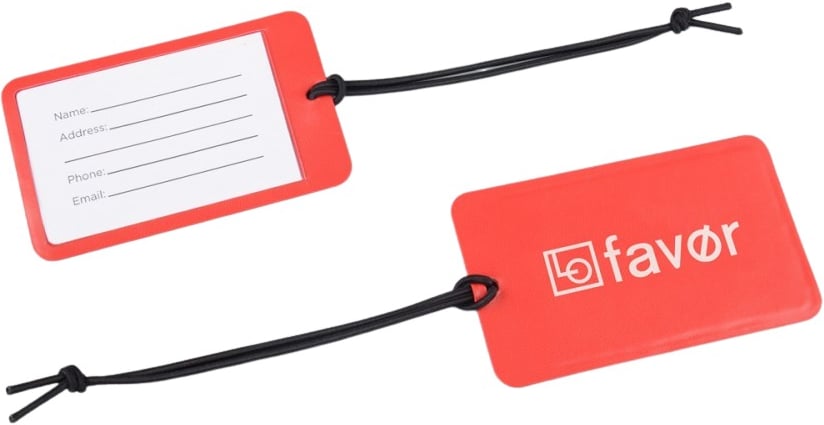 Hovedproduktbilde for 25-47-drb-4991 Veslemøy PU Bagasjelapp