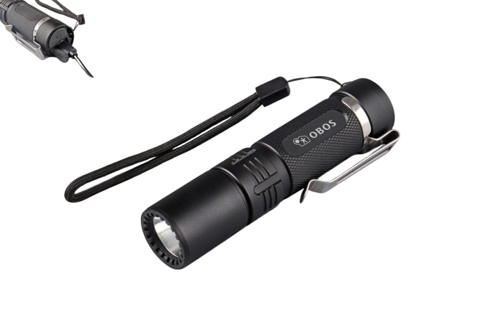 Hovedproduktbilde for 25-47-drb-5075 Kotor Oppladbar LED-lommelykt