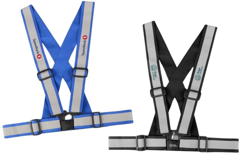 Hovedproduktbilde for 25-47-drb-5120 Aas Reflekssele med Bred Reflekstape