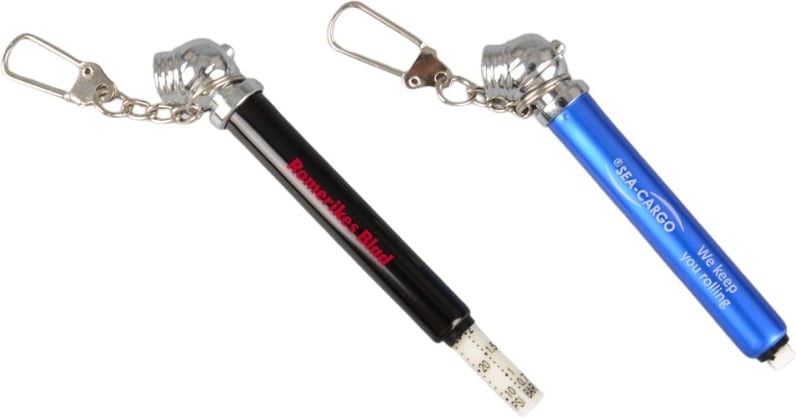 Hovedproduktbilde for 25-47-drb-5132 Timmins Mini Nøkkelring med Dekktrykkmåler