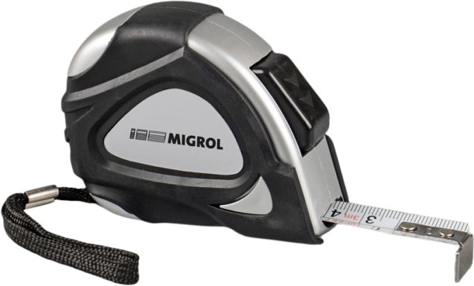 Hovedproduktbilde for 25-47-drb-5313 Oira 3 m / 35 mm Målebånd med Bærereim