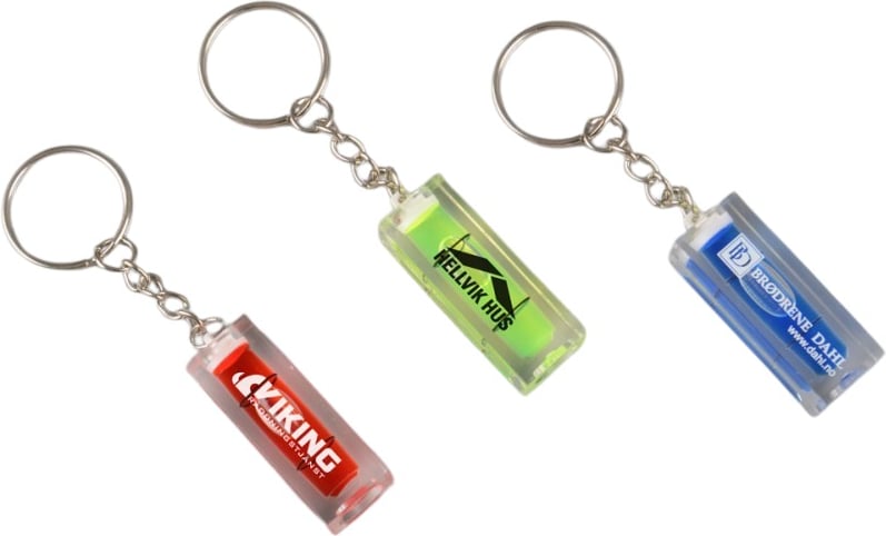 Hovedproduktbilde for 25-47-drb-5334 Boble Akryl  Nøkkelring