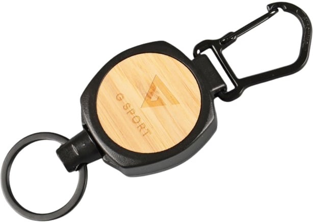 Hovedproduktbilde for 25-47-drb-5383 Park Bambus Jojo med Nøkkelring og Karabinkrok