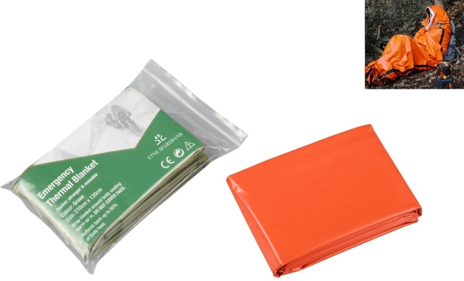 Hovedproduktbilde for 25-47-drb-5423 Edron Mylar Nødvarmeteppe