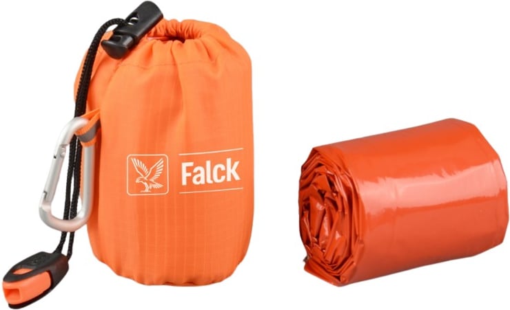 Hovedproduktbilde for 25-47-drb-5424 Delvia Mylar Nødvarme Regnponcho