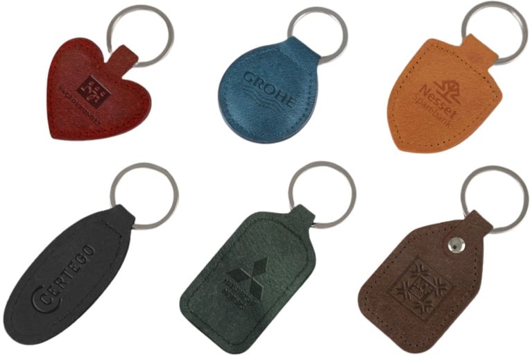 Hovedproduktbilde for 25-47-drb-5437 Sioux Resirkulert Lær  Nøkkelring