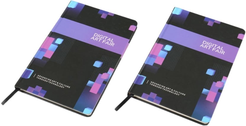 Hovedproduktbilde for 25-47-drb-5438 Vesta Papir Fullfargetrykket Notatbok med Hardt Omslag