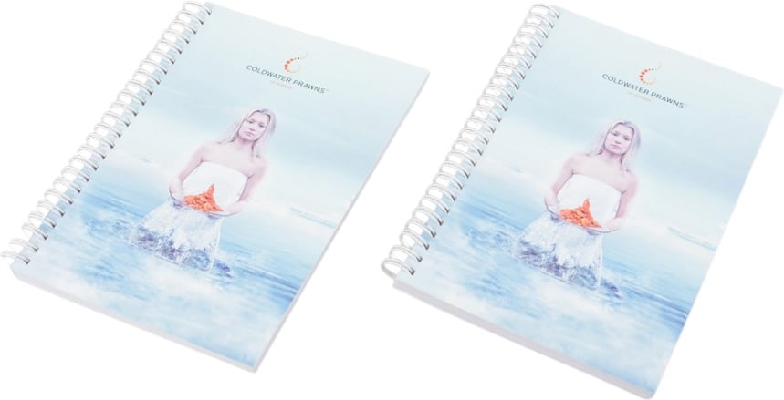 Hovedproduktbilde for 25-47-drb-5440 Droply Resirkulert PP Notatbok med Spiral