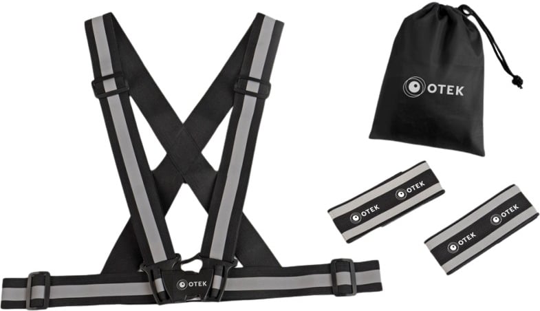 Hovedproduktbilde for 25-47-drb-5500 Trois Refleks Sett med Refleksvest og Armbånd