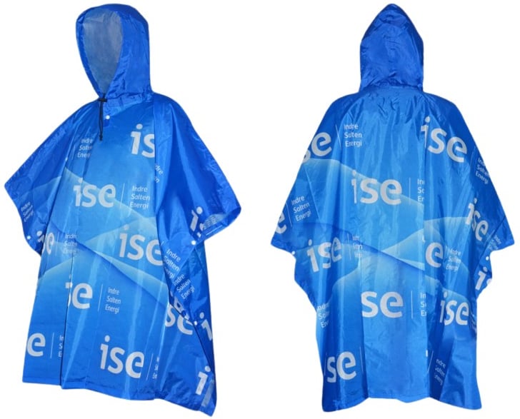 Hovedproduktbilde for 25-47-drb-5536 Zorin RPET Fullfargetrykket Regnponcho