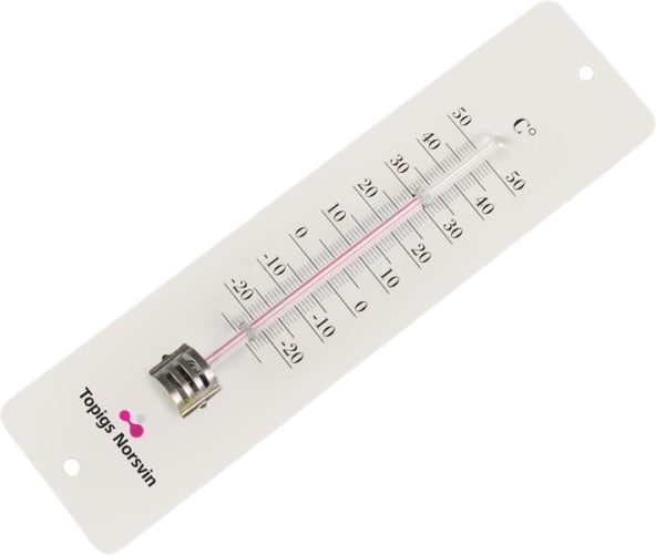 Hovedproduktbilde for 25-47-drb-5572 Setesdal Metall Veggtermometer