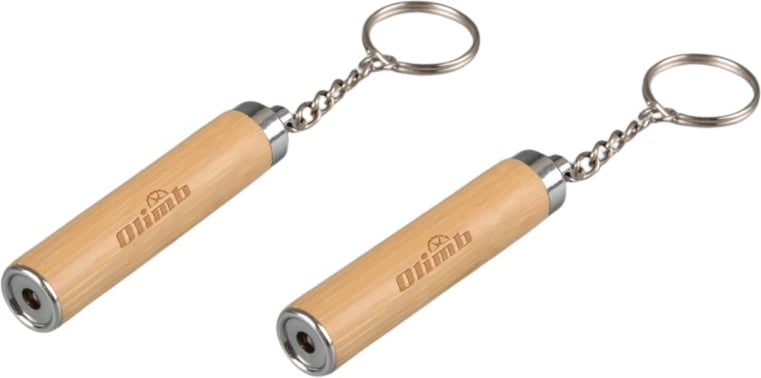 Hovedproduktbilde for 25-47-drb-5586 Nilo Bambus Lommelykt med Nøkkelring