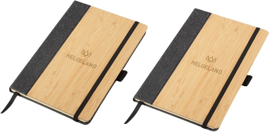 Hovedproduktbilde for 25-47-drb-5596 Osaka A5 Resirkulert Lær og Bambus Notatbok