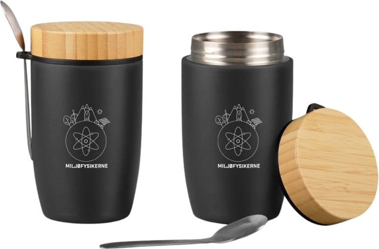 Hovedproduktbilde for 25-47-drb-5616 Ludvik 500 ml Rustfritt Stål Mattermos med Bambuslokk