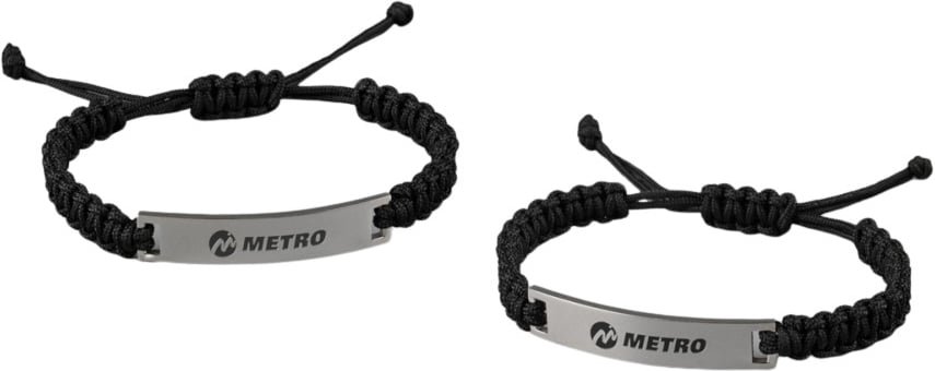 Hovedproduktbilde for 25-47-drb-5694 Helder Tau Armbånd med Plate