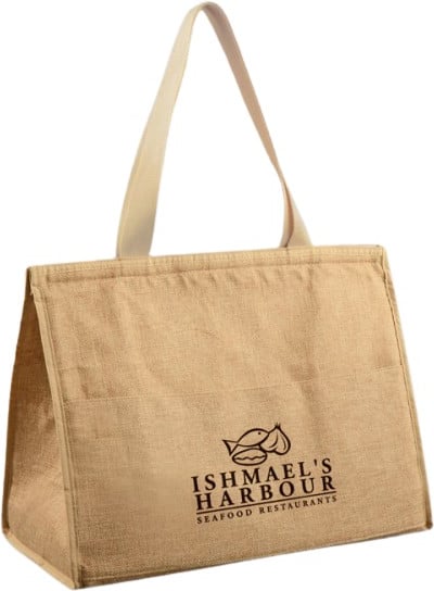 Hovedproduktbilde for 25-47-drb-5730 Lawson 28L Jute Kjølebag / Shoppingbag