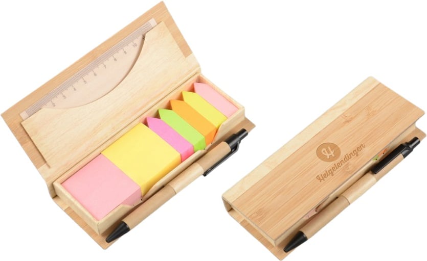 Hovedproduktbilde for 25-47-drb-5776 Freya Bambus Sett med Notatblokker