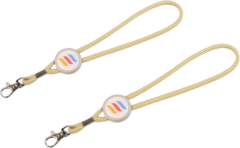 Hovedproduktbilde for 25-47-drb-5786 Wayne RPET Nøkkelbånd med Kort Reim