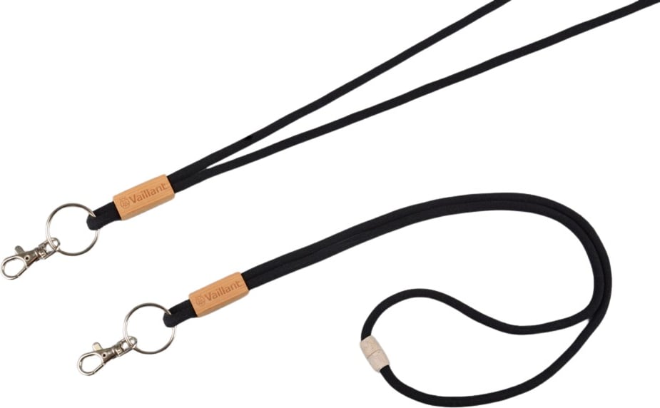 Hovedproduktbilde for 25-47-drb-5790 Sondrio RPET Nøkkelbånd med Bambus Spenne