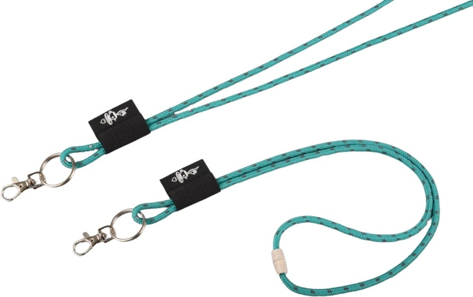 Hovedproduktbilde for 25-47-drb-5791 Ruben RPET Nøkkelbånd med Vevet Etikett