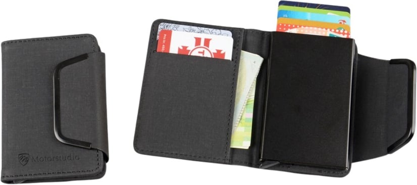 Hovedproduktbilde for 25-47-drb-5869 Park Resirkulert PU Lær RFID Kortholder med 15W Trådløs Lader