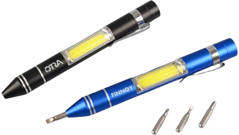 Hovedproduktbilde for 25-47-drb-5982 Hendig Penn Skrutrekkersett med LED-lys