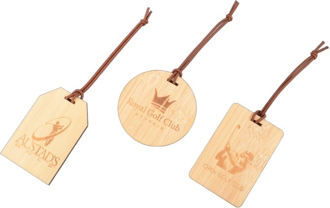 Hovedproduktbilde for 25-47-drb-5993 Bandon Bambus Golfbag Tag