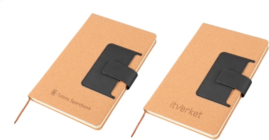 Hovedproduktbilde for 25-47-drb-6115 Evian A5 Kork Notatbok med Kortholder