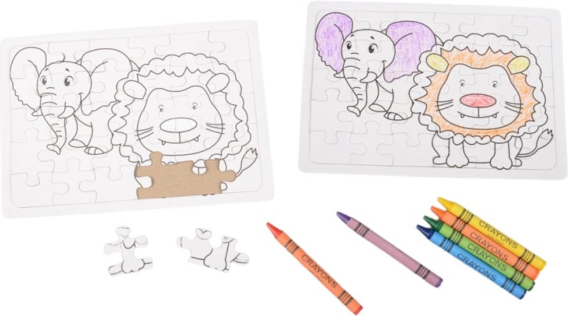 Hovedproduktbilde for 25-47-drb-6126 Keuru Resirkulert Papp "Tegn på meg" Puslespill