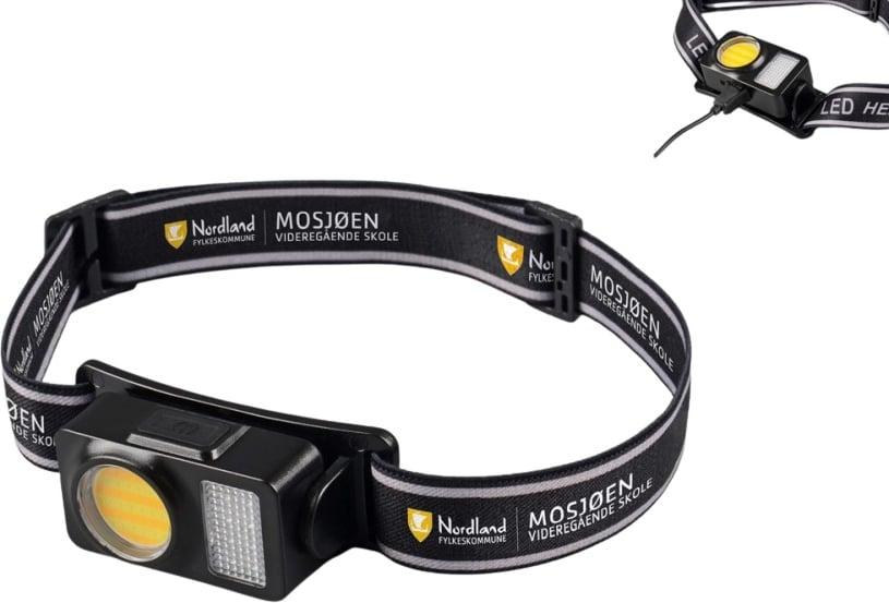 Hovedproduktbilde for 25-47-drb-6135 Juno Oppladbar  Hodelykt