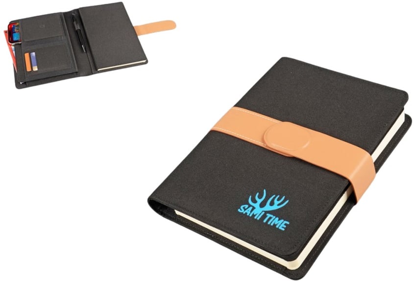 Hovedproduktbilde for 25-47-drb-6183 Apollo A5 RPET Magnetisk Notatbok