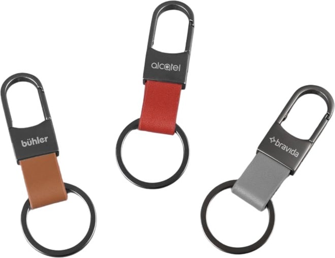 Hovedproduktbilde for 25-47-drc-6014 Keat Resirkulert Lær  Nøkkelring