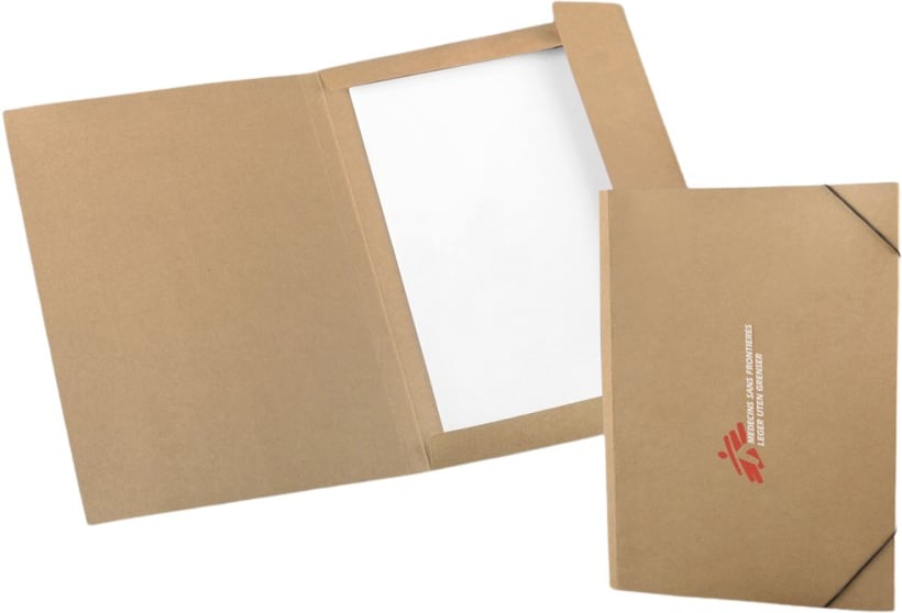 Hovedproduktbilde for 25-47-drc-6074 Vas Resirkulert Papir Dokumentmappe