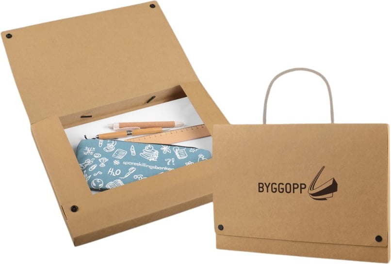 Hovedproduktbilde for 25-47-drc-6076 Bereg Resirkulert Papir Dokumentmappe