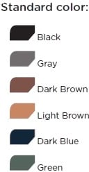 Hovedproduktbilde for 25-47-drc-6190 Niva Lær Musematte med Håndleddstøtte