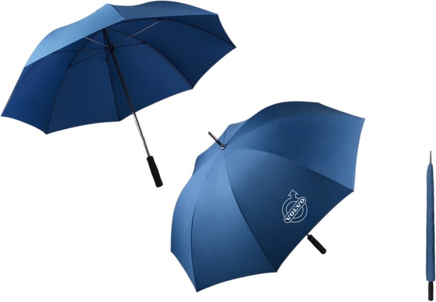 Hovedproduktbilde for 25-47-drc-7071 Ovan RPET 27” Stormsikker Paraply med Karbonaksel