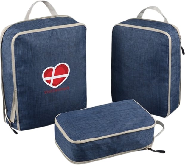 Hovedproduktbilde for 25-47-drc-7198 GRS RPET 3 stk Organiseringssett til Bagasje