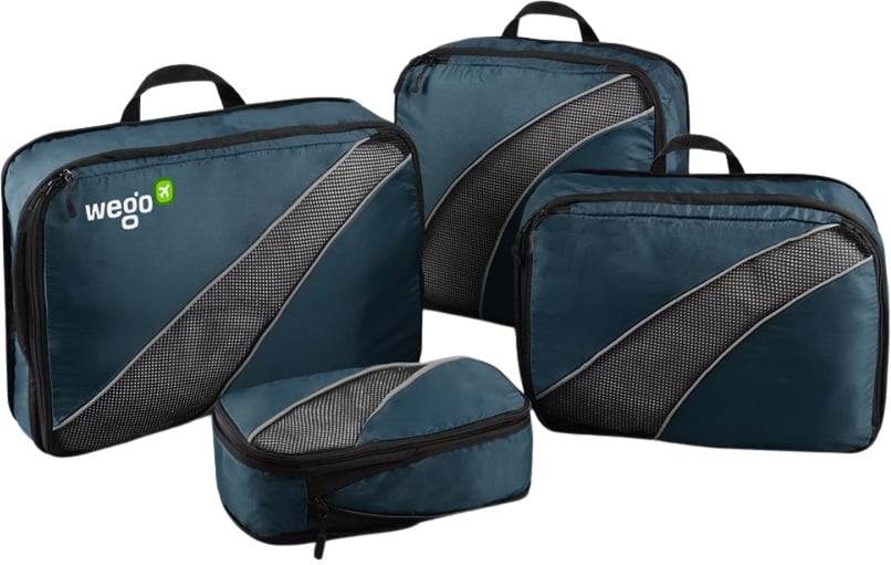 Hovedproduktbilde for 25-47-drc-7200 GRS Resirkulert Nylon 4 stk Organiseringssett til Bagasje