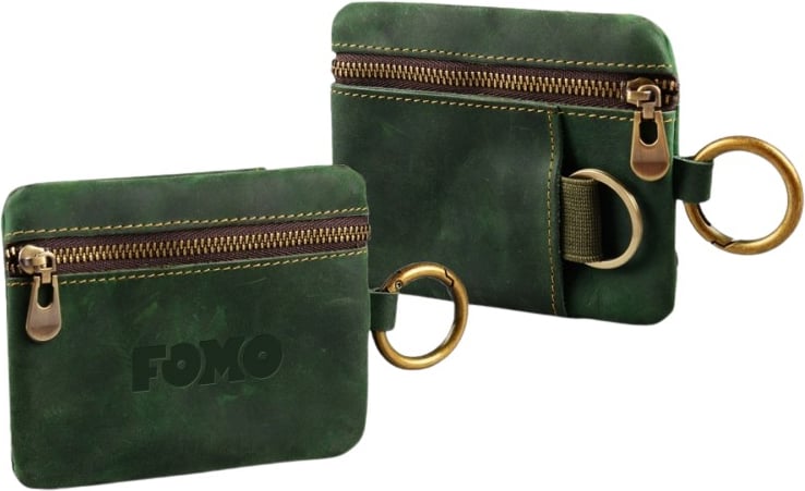 Hovedproduktbilde for 25-47-drc-7228 Ruti Lær Nøkkelring og Myntpung Nøkkelring