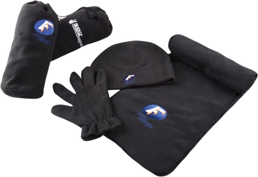 Hovedproduktbilde for 25-47-drc-8082 Lahti Polyester Fleece Sett Lue