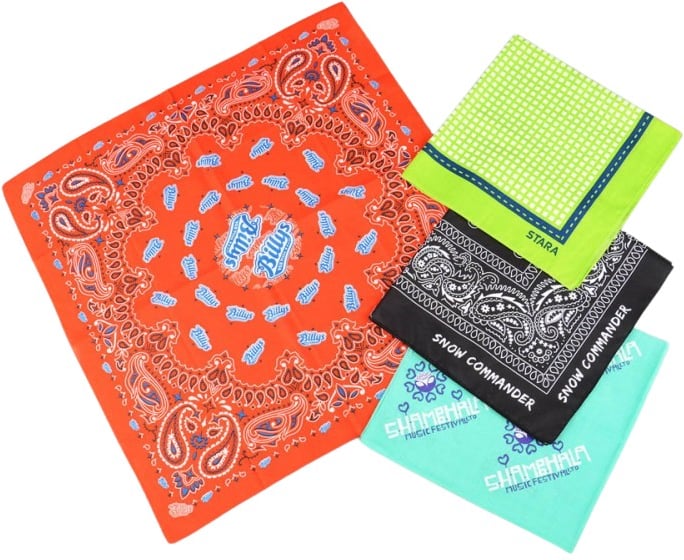 Hovedproduktbilde for 25-47-drc-8126 Kansas Bomull Fullfargetrykket Bandana