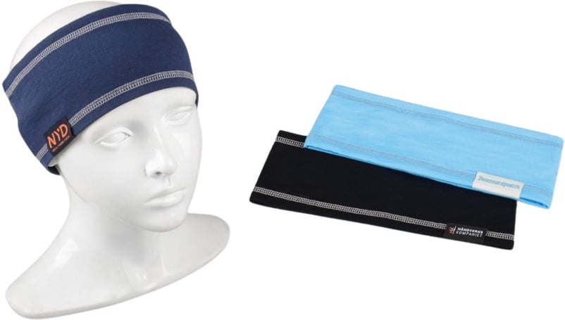 Hovedproduktbilde for 25-47-drc-8186 Frederikssund Merinoull Pannebånd med Refleksgarn